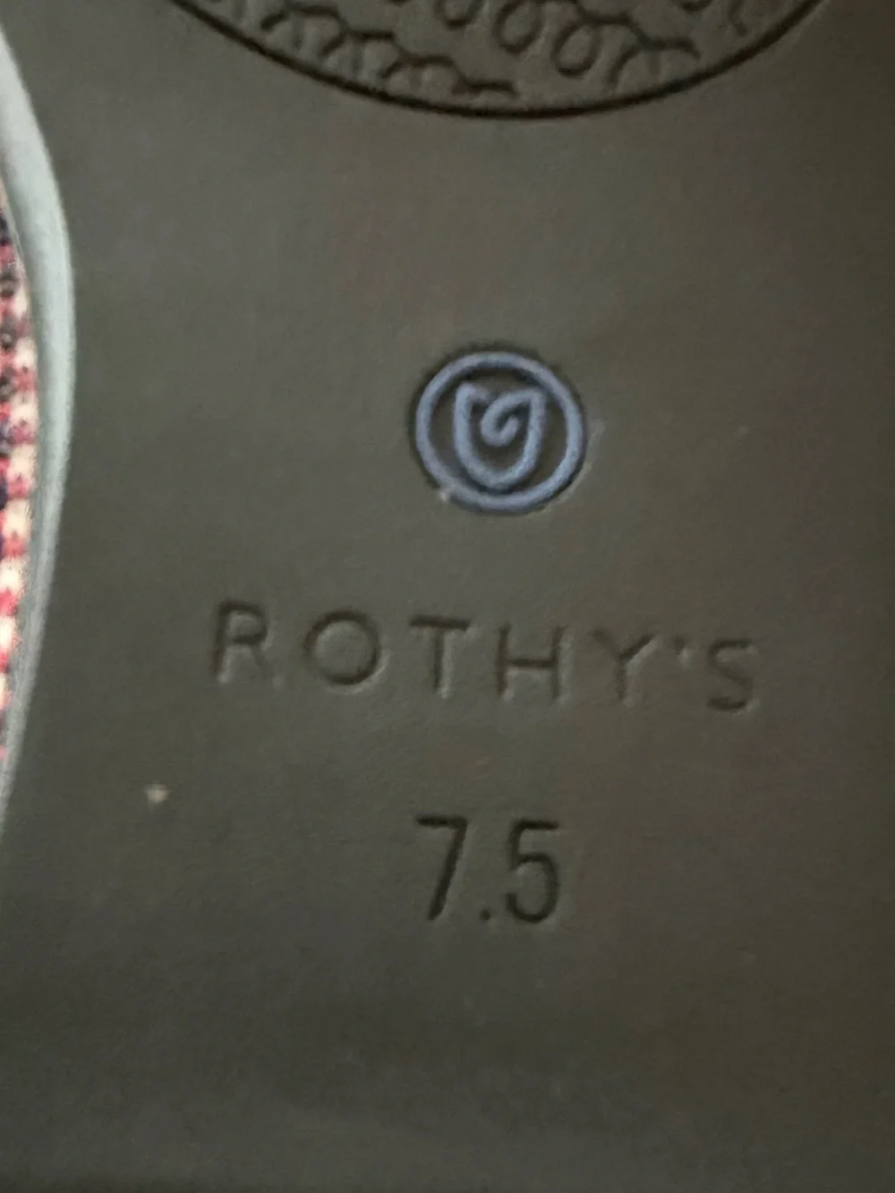 Rothy’s Mirror Stripe Flat Unicorn 🦄 French Girl Chic Sustainable Classic Shoe